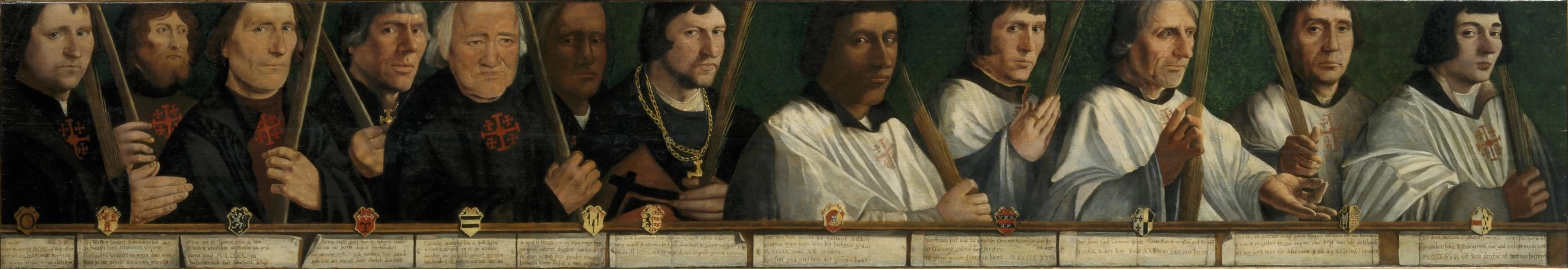 Ritratti di nove membri della Fratellanza di Gerusalemme di Utrecht - Centraal Museum, Utrecht 2
